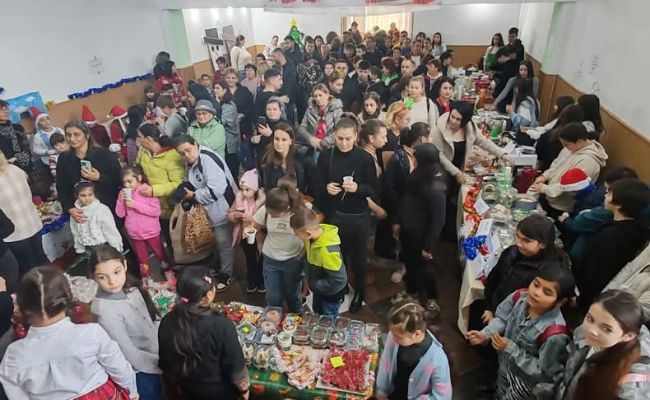 În comuna Bălilești a fost organizată a doua ediție a Târgului de Crăciun