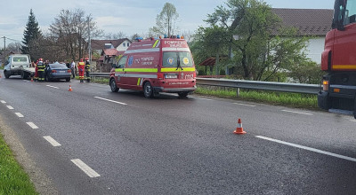 Accident cu trei mașini în Argeș!