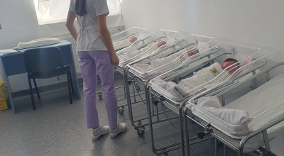Patru copii s-au născut de Crăciun la Spitalul Judeţean Argeş