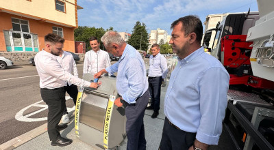 Sistem modern de colectare a deșeurilor în 5 cartiere din Pitești