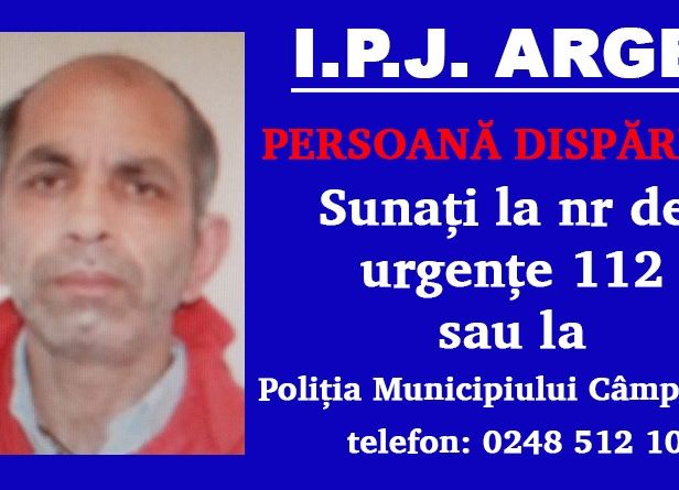 Un bărbat din Argeş a DISPĂRUT de acasă