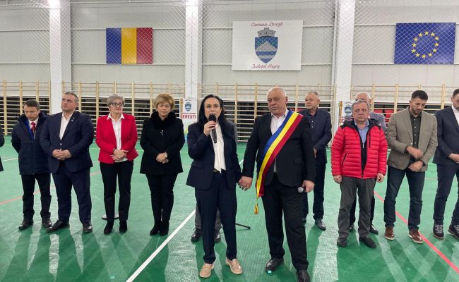 Încă un vis împlinit la Lerești! Sală de sport modernă, dată în folosință!