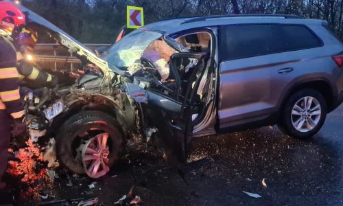 Accident GRAV în Argeș! Două persoane au fost RĂNITE