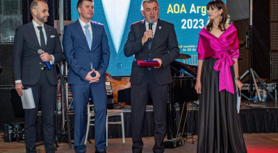 Primarul Cristian Gentea a luat parte la Gala AOA Argeș
