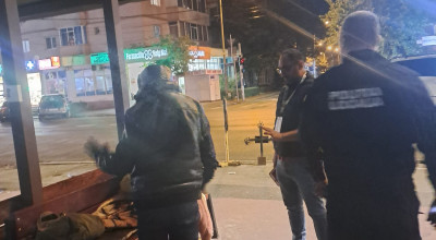 Trei oameni ai străzii au fost duşi în adăpostul de noapte Nord