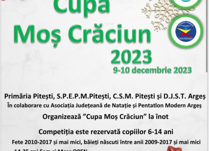 Concurs naţional de înot la Piteşti