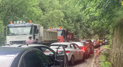 Trafic BLOCAT pe Transfăgărășan!