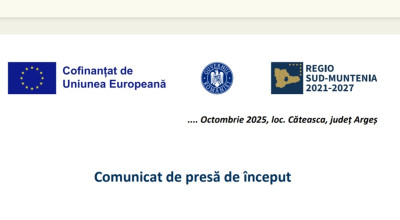 Comunicat de presă începere proiect