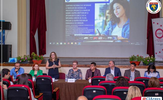 DGASPC Argeş, campanie de informare a tinerilor instituţionalizaţi