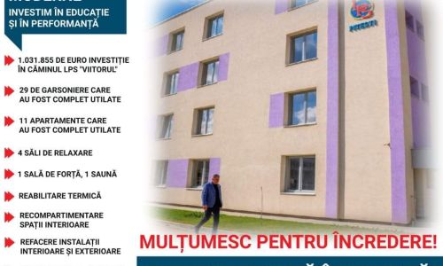 Primarul Gentea, investiții uriașe în educație