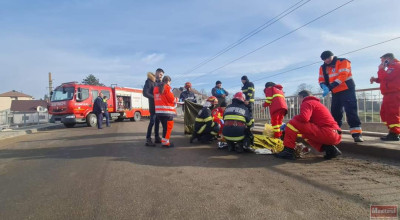 ACUM! Accident în Argeș! Victimă INCONȘTIENTĂ
