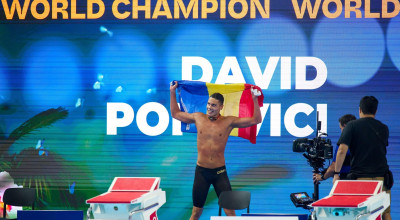 De Ziua Imnului Național, David Popovici a făcut fericită o țară întreagă