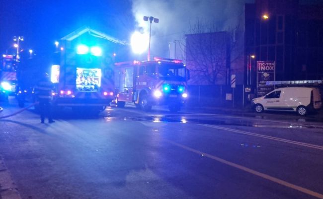 ACUM! Incendiu în Pitești!