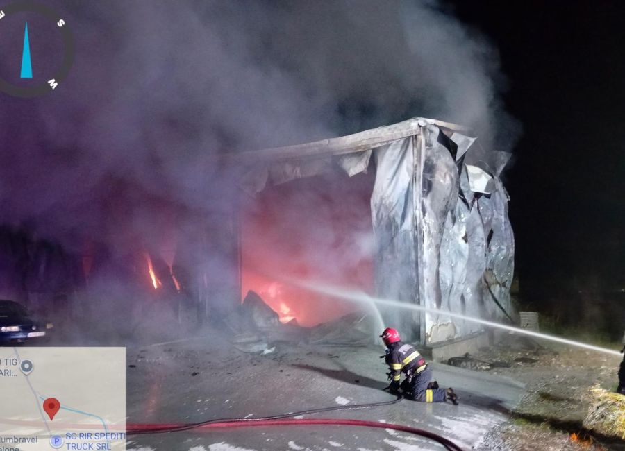 Azi-noapte, PRĂPĂD în Argeș! Incendiu URIAȘ!