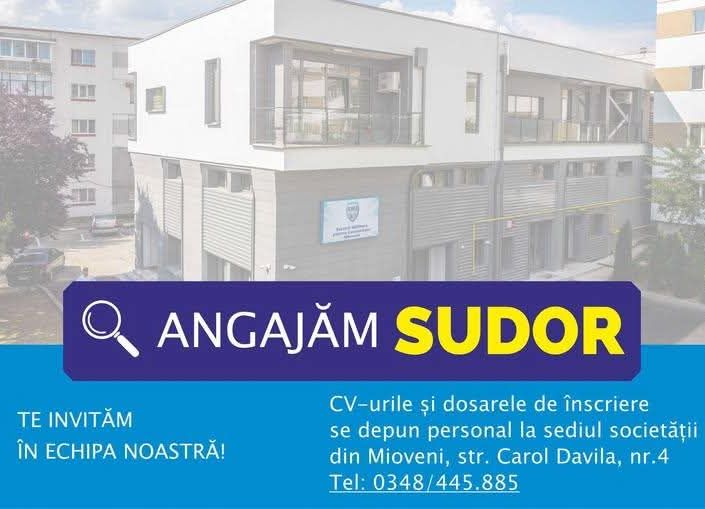Servicii Edilitare pentru Comunitate ANGAJEAZĂ