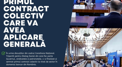 Primul contract colectiv de sector care va avea aplicare generală