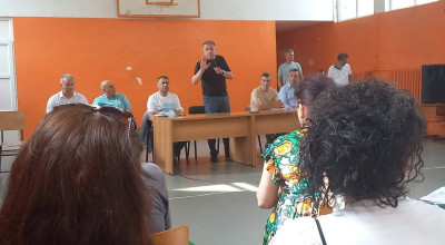 Primarul Gentea, întâlnire cu piteștenii din Nord, Nicolae Bălcescu și Eremia Grigorescu