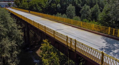 Se reia circulația pe podul peste râul Argeș, de pe DJ 703H, Valea Danului