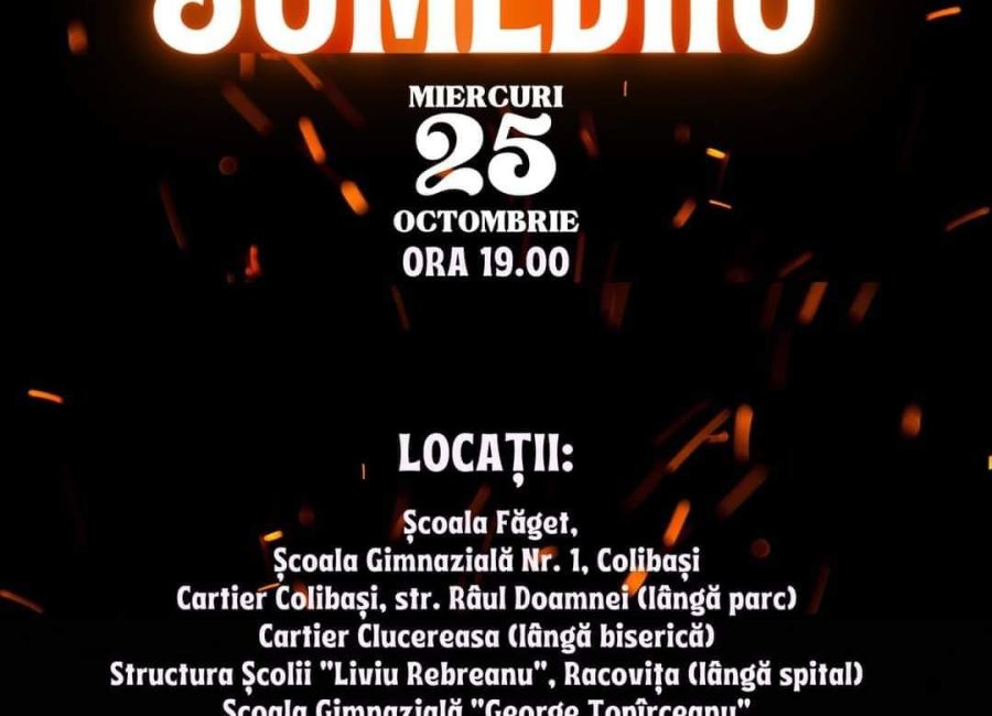 La Mioveni va fi aprins Focul lui Sumedru