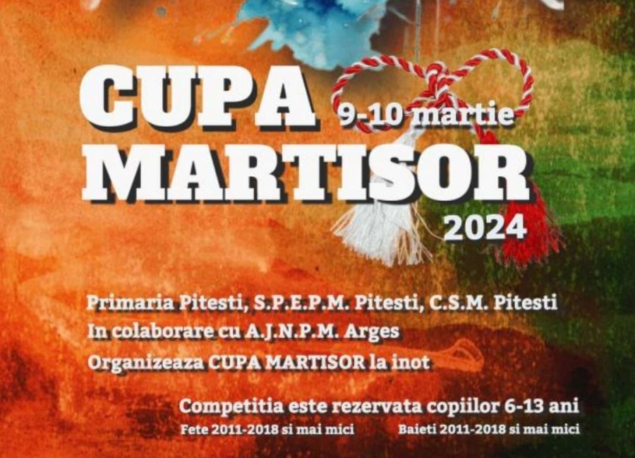 La Pitești se va desfășura Cupa "Mărțișor" la înot