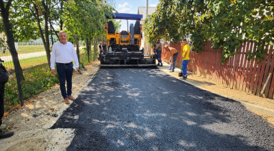 Drumuri modernizate şi reabilitate în comuna Valea Iaşului