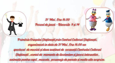 Ziua Internațională a Copilului va fi celebrată la Ștefănești!