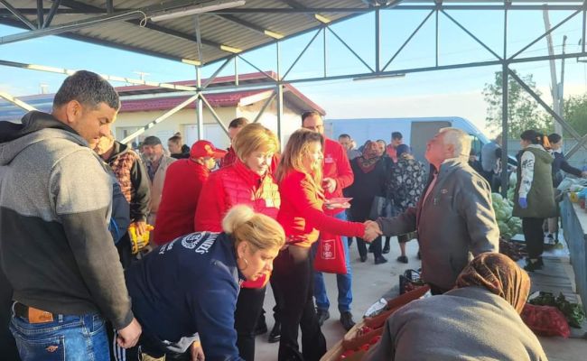 Echipa PSD Argeș, din nou în dialog cu oamenii din Târgul de la Ștefan cel Mare
