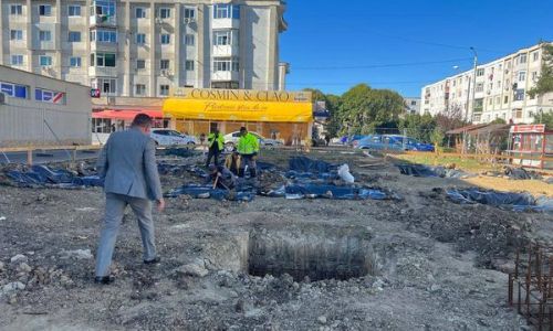 Primarul Cristian Gentea, vizită în teren în zona Complexului Albina