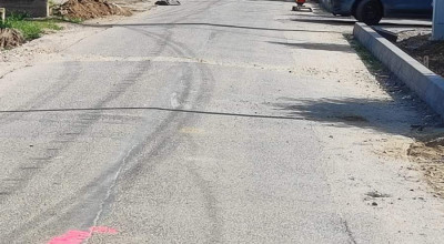 În Topoloveni se lucrează la modernizarea străzilor