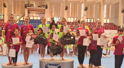 Medalii pentru gimnastele de la Centrul Cultural Piteşti