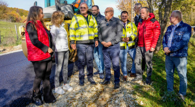 Lucrările pe DJ 739 Beleţi – Zgripceşti se apropie de finalizare