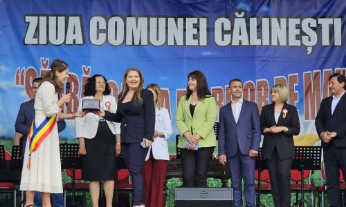 Prefectul Ioana Făcăleață: "La mulți ani, Călinești"
