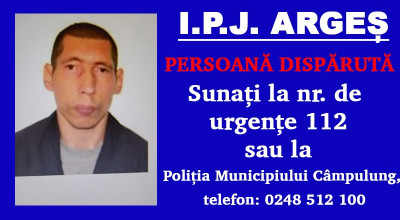 ALERTĂ! Un argeşean a DISPĂRUT de acasă
