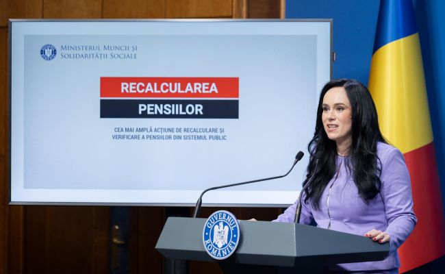 Ministrul Simona Bucura-Oprescu: “Am finalizat recalcularea! Peste 3,8 milioane de pensionari vor primi pensii majorate din septembrie!”