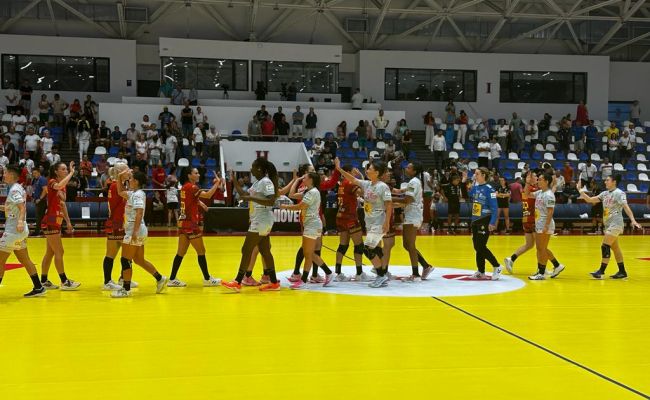 Susținută de primarul Ion Georgescu, România a BĂTUT Spania, la Mioveni