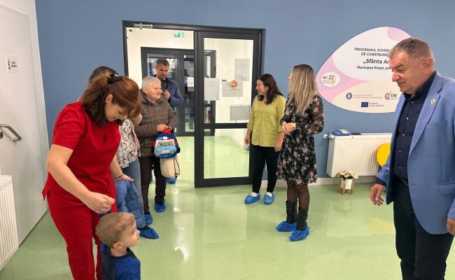 Creșa „Albina” din Pitești își primește, de astăzi, primii beneficiari.