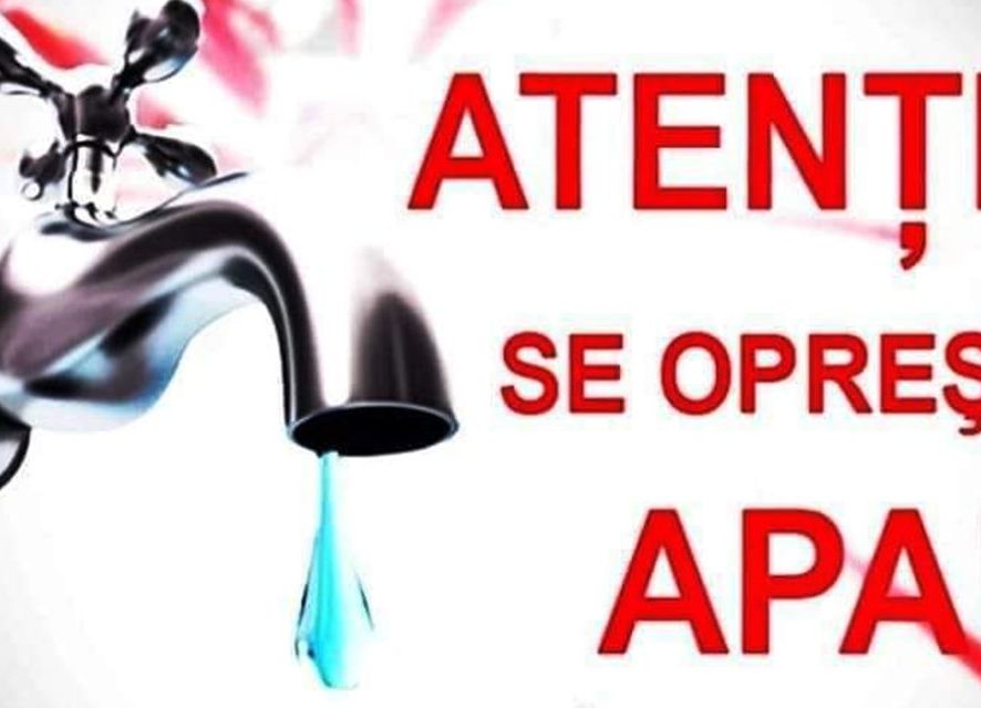 Se opreşte furnizarea apei potabile într-o comună din Argeş