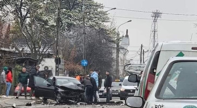 ACUM! Accident GRAV în Piteşti! Intervine DESCARCERAREA!
