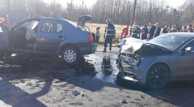ACUM! Accident GRAV în Argeș! Intervine DESCARCERAREA!