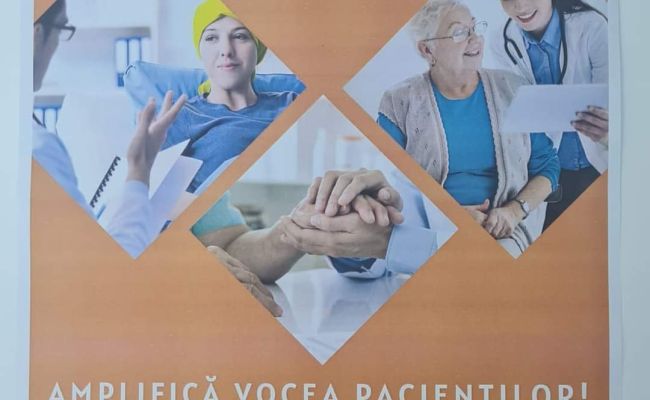 Clădirea Spitalului Județean a fost iluminată în portocaliu