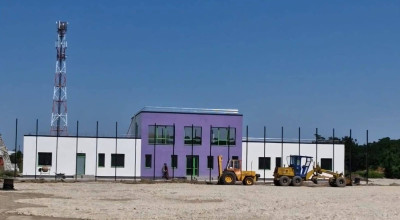 Primarul Gentea a verificat stadiul lucrărilor la noua bază sportivă din Prundu