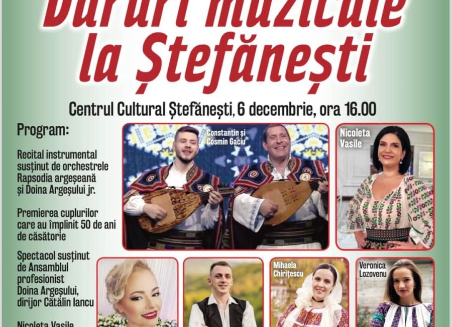 Moș Nicolae vine cu multe surprize la Ștefănești