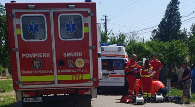 ACUM! Accident GRAV în Argeș! Bărbat RESUSCITAT