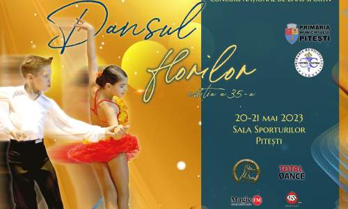 Sute de sportivi vor lua parte la o nouă ediţie a Concursului Naţional 'Dansul Florilor'