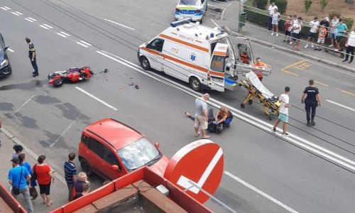 ACUM! Accident cu MOTOCICLIST în Pitești