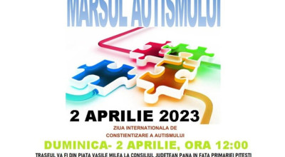 La Piteşti va fi marcată Ziua Internaţională de Conştientizare a Autismului