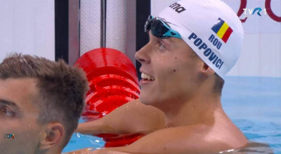 Primarul Cristian Gentea, mesaj special pentru David Popovici
