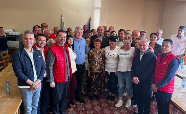Primarul Florea Ene, reales la conducerea PSD Ciomăgești!