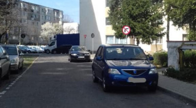 Sens unic pe o stradă din Piteşti