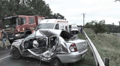 ACUM! Accident GRAV pe DN7!